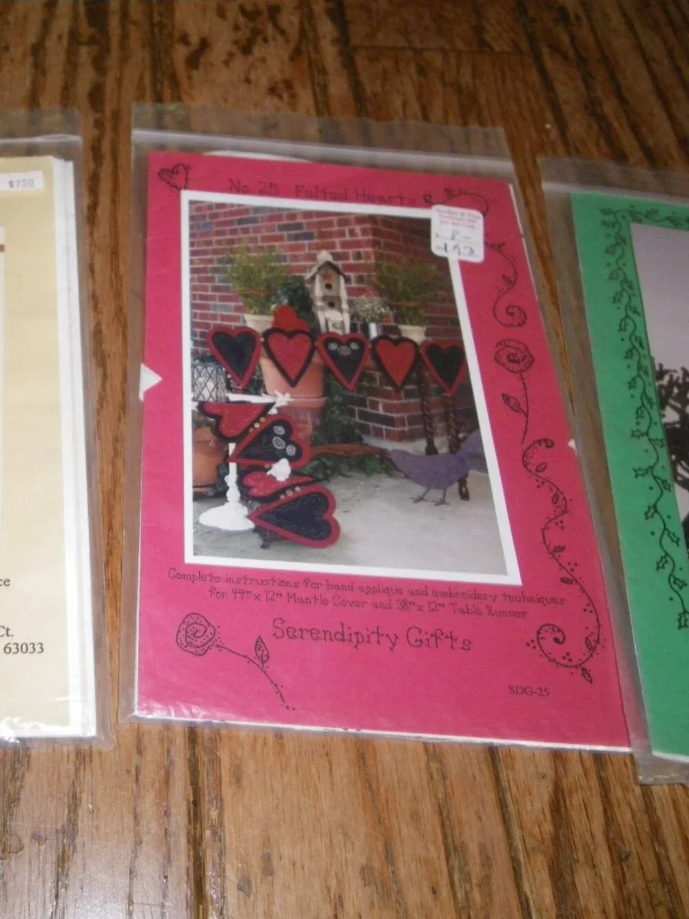 5 Quilting / Runner Instruction Kits Moose on the Loose House on Edgewood Lane+